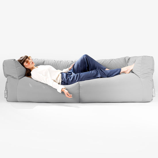 SoleiStorm™ Ultra 2000 h+ 3 Sæders Sofa Udendørs Sækkestol - Mellemgrå 03