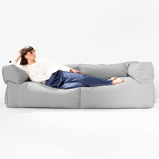 SoleiStorm™ Ultra 2000 h+ 3 Sæders Sofa Udendørs Sækkestol - Mellemgrå 04