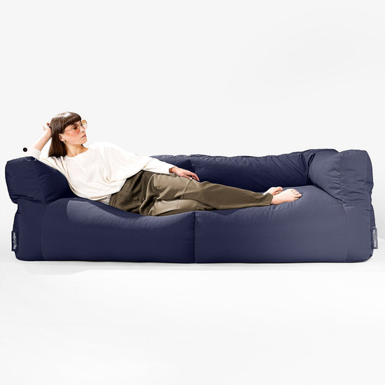 SoleiStorm™ Ultra 2000 h+ 3 Sæders Sofa Udendørs Sækkestol - Navy 04