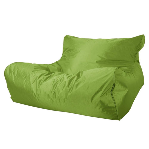 Stor Pool Sækkestol - SmartCanvas™ Limegrøn Fabric Close-up Image