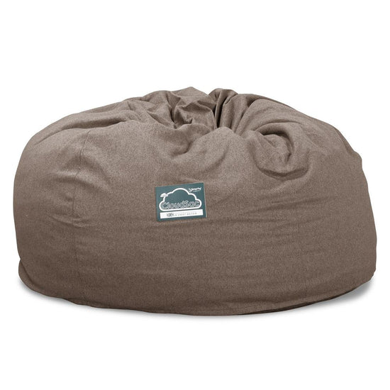 LOUNGE PUG, CloudSac 1010 XXL, Kæmpe Sækkestol Sofa XXL med Memory Skum (NYT DESIGN), Interalli-uld Kiks