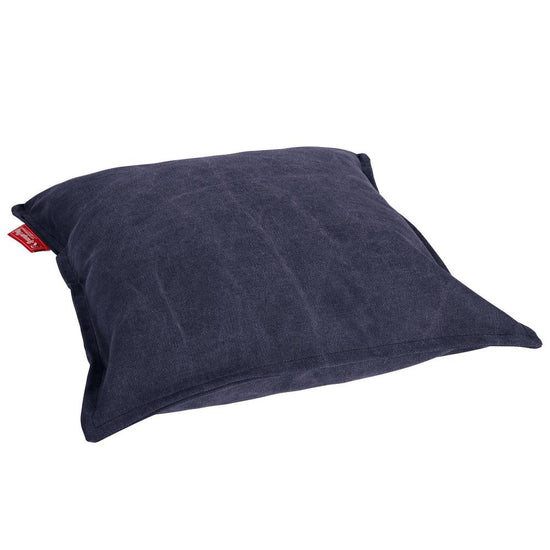 Kæmpe Pude 70 x 70cm - Stonewashed denim Navy 02