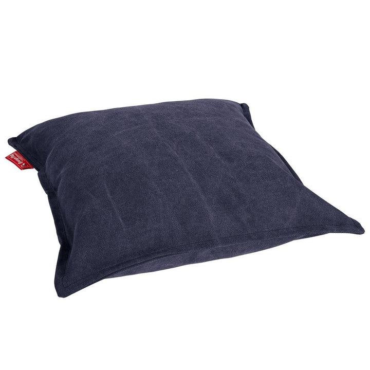 Kæmpe Pude 70 x 70cm - Stonewashed denim Navy 02