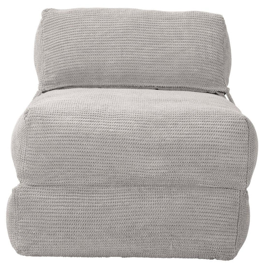 LOUNGE PUG, Avery, Futon Stol, Seng Enkelt, Pom Pom Cremefarvet