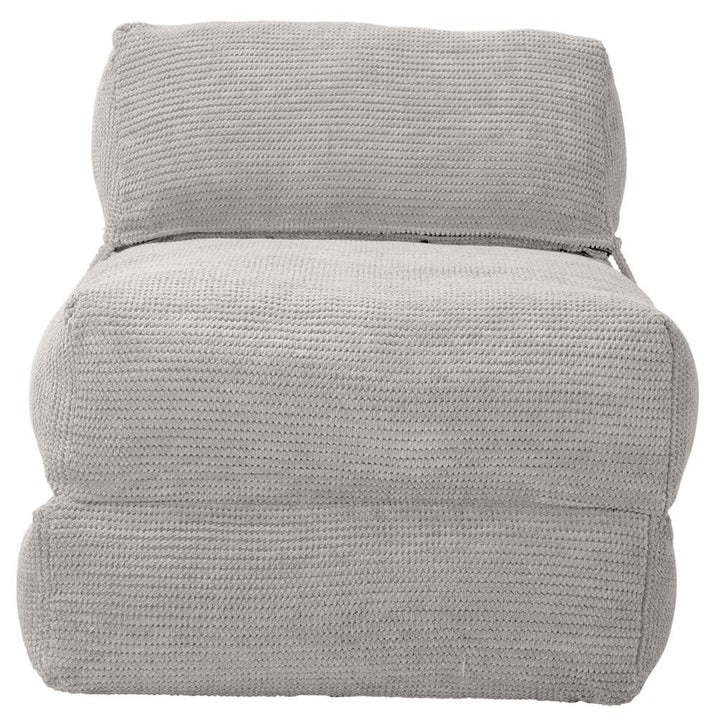 LOUNGE PUG, Avery, Futon Stol, Seng Enkelt, Pom Pom Cremefarvet