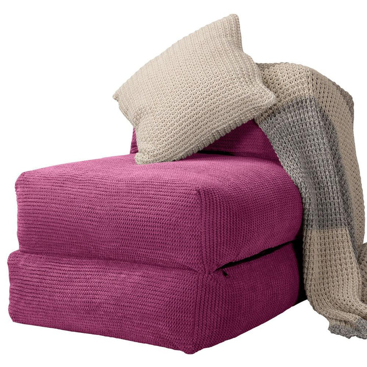 LOUNGE PUG, Avery, Futon Stol, Seng Enkelt, Pom Pom Pink