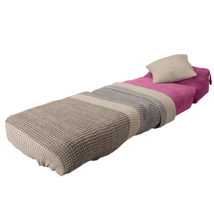 LOUNGE PUG, Avery, Futon Stol, Seng Enkelt, Pom Pom Pink