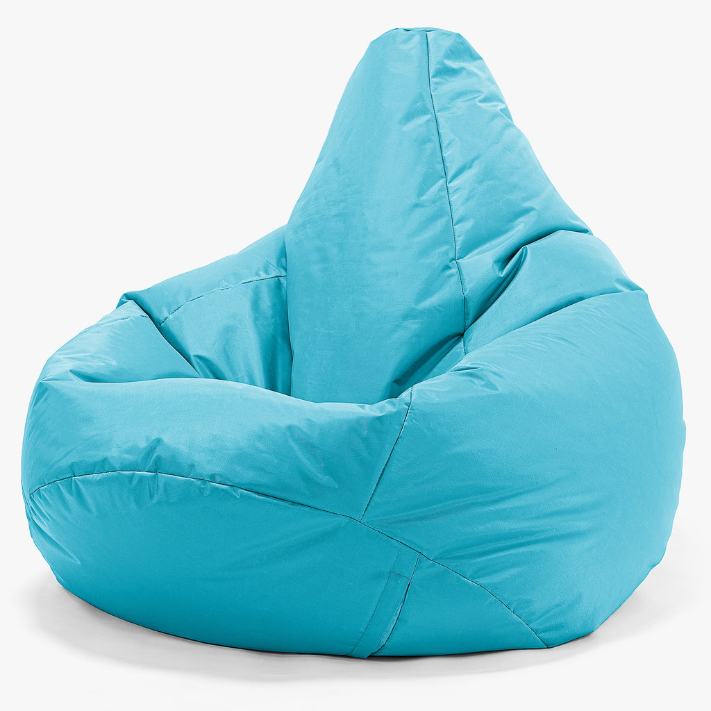 SmartCanvas™ Gamer Sækkestol - Cyan Blå 02