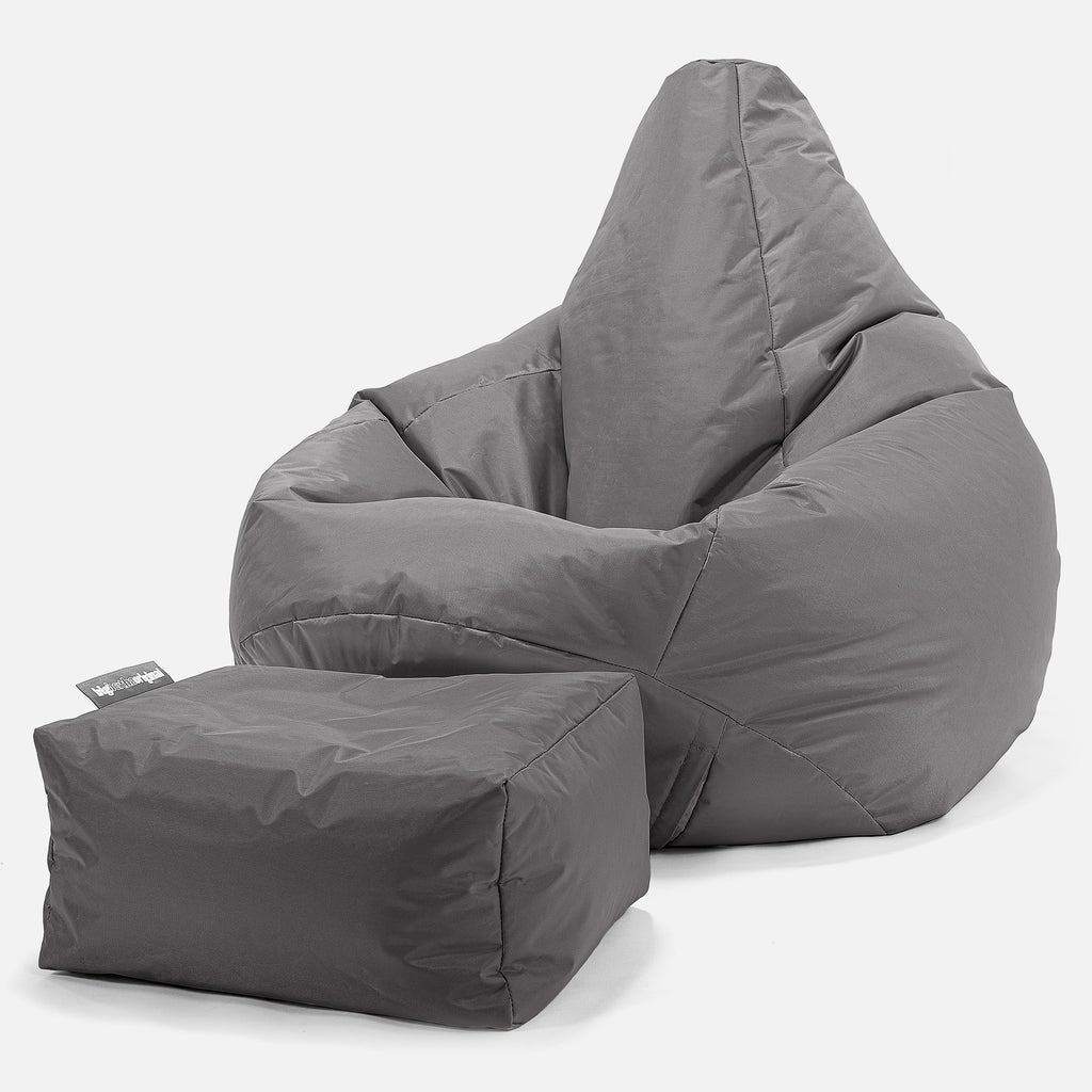 SmartCanvas™ Gamer Sækkestol - Grafit 01