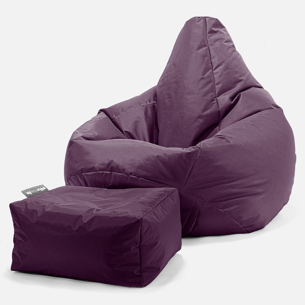 SmartCanvas™ Gamer Sækkestol - Lilla 01