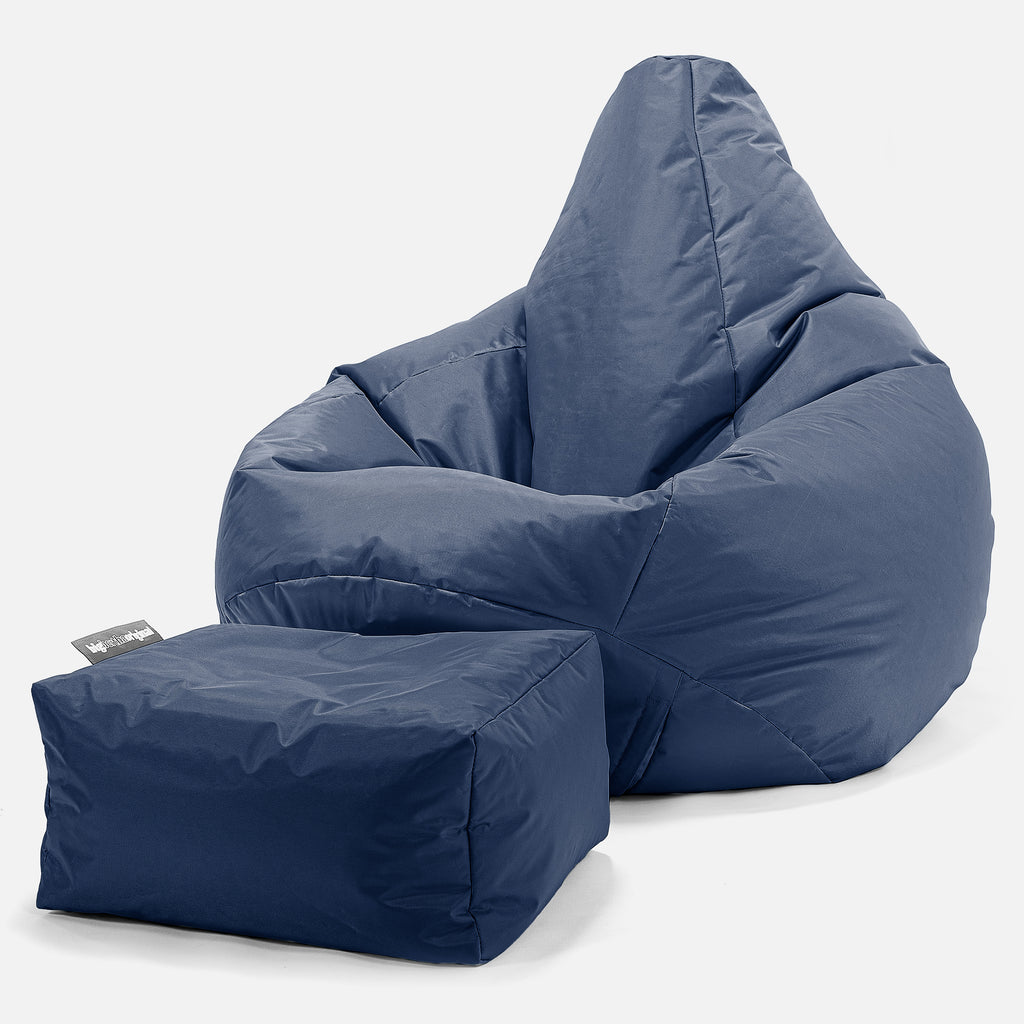 SmartCanvas™ Gamer Sækkestol - Navy 01