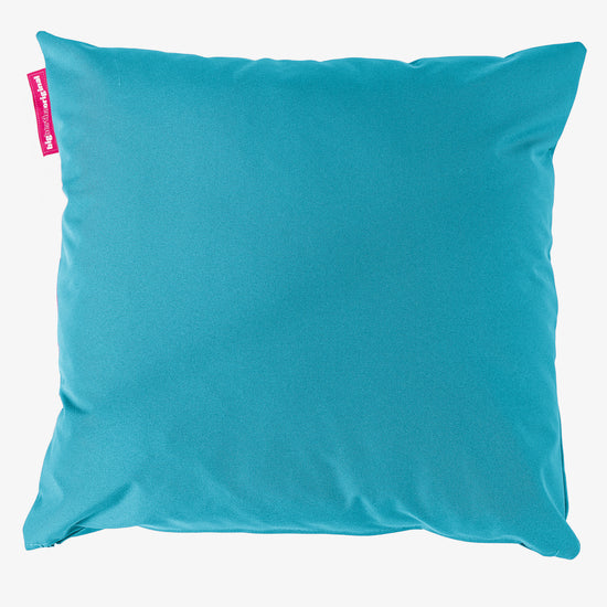 Kæmpe Pude Udendørs 70 x 70cm - Cyan Blå 01
