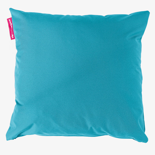 Kæmpe Pude Udendørs 70 x 70cm - Cyan Blå 01