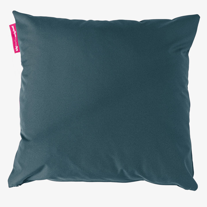 Kæmpe Pude Udendørs 70 x 70cm - Petrolblå 01
