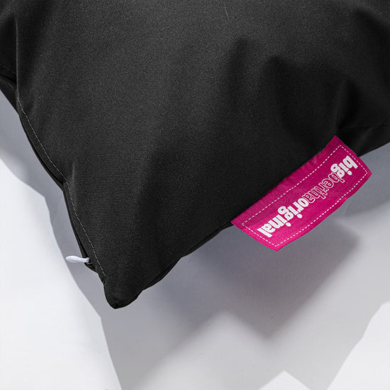 Kæmpe Pude Udendørs 70 x 70cm - Sort 02