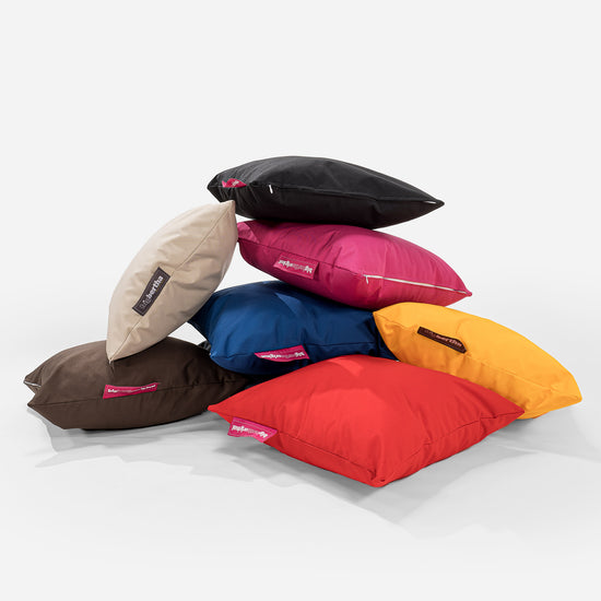 Kæmpe Pude Udendørs 70 x 70cm - Sort 03