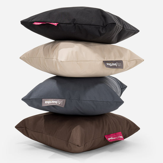 Kæmpe Pude Udendørs 70 x 70cm - Sort 05