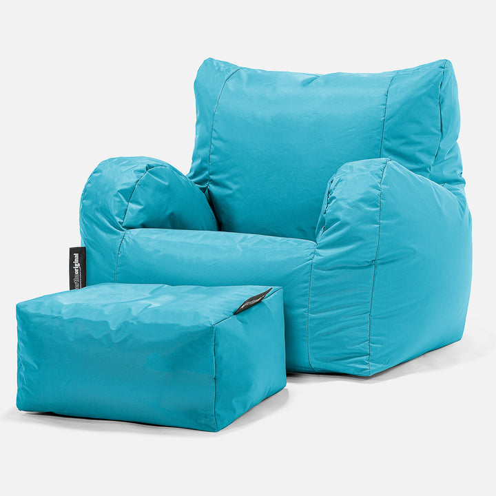 SmartCanvas™ Lænestol - Cyan Blå 02