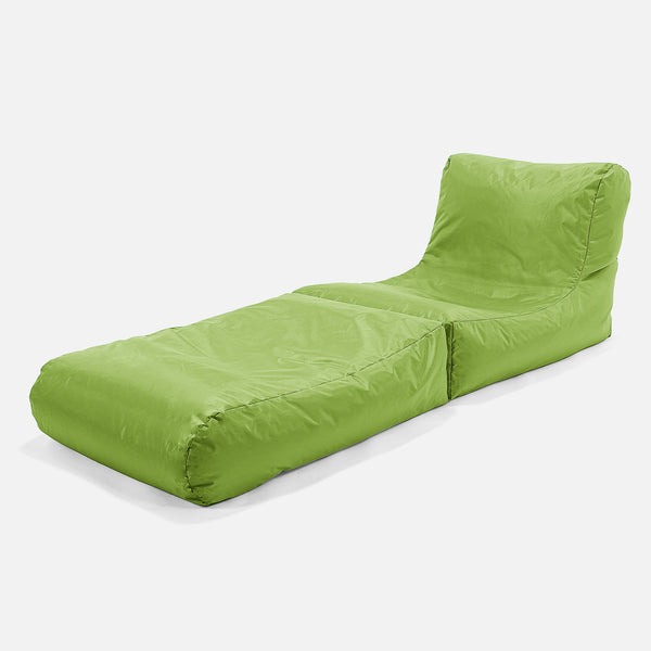 SmartCanvas™ Lounger Sækkestol - Limegrøn 01