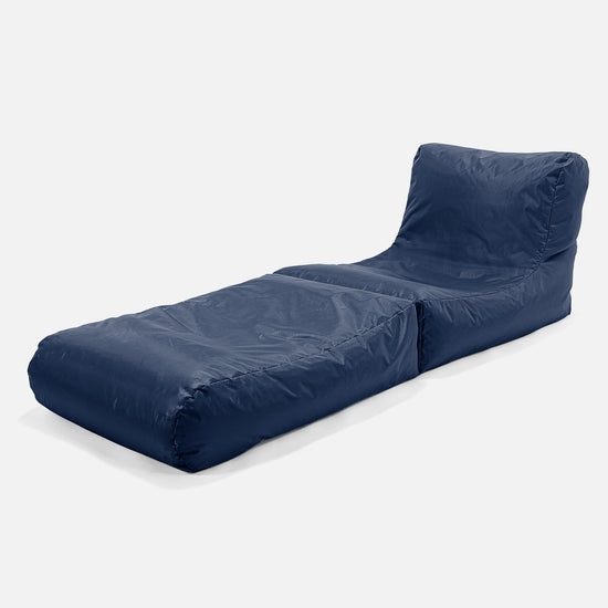 SmartCanvas™ Lounger Sækkestol - Marineblå 02