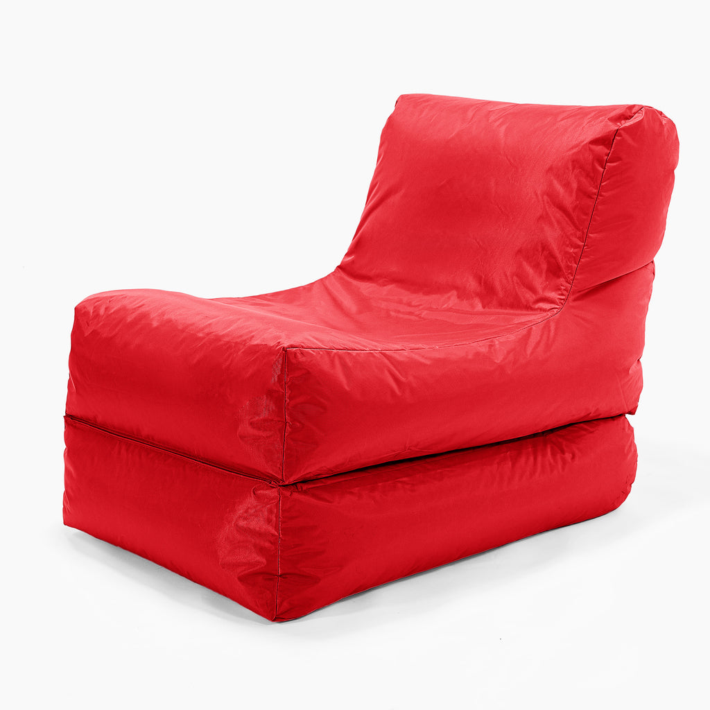 SmartCanvas™ Lounger Sækkestol - Rød 03