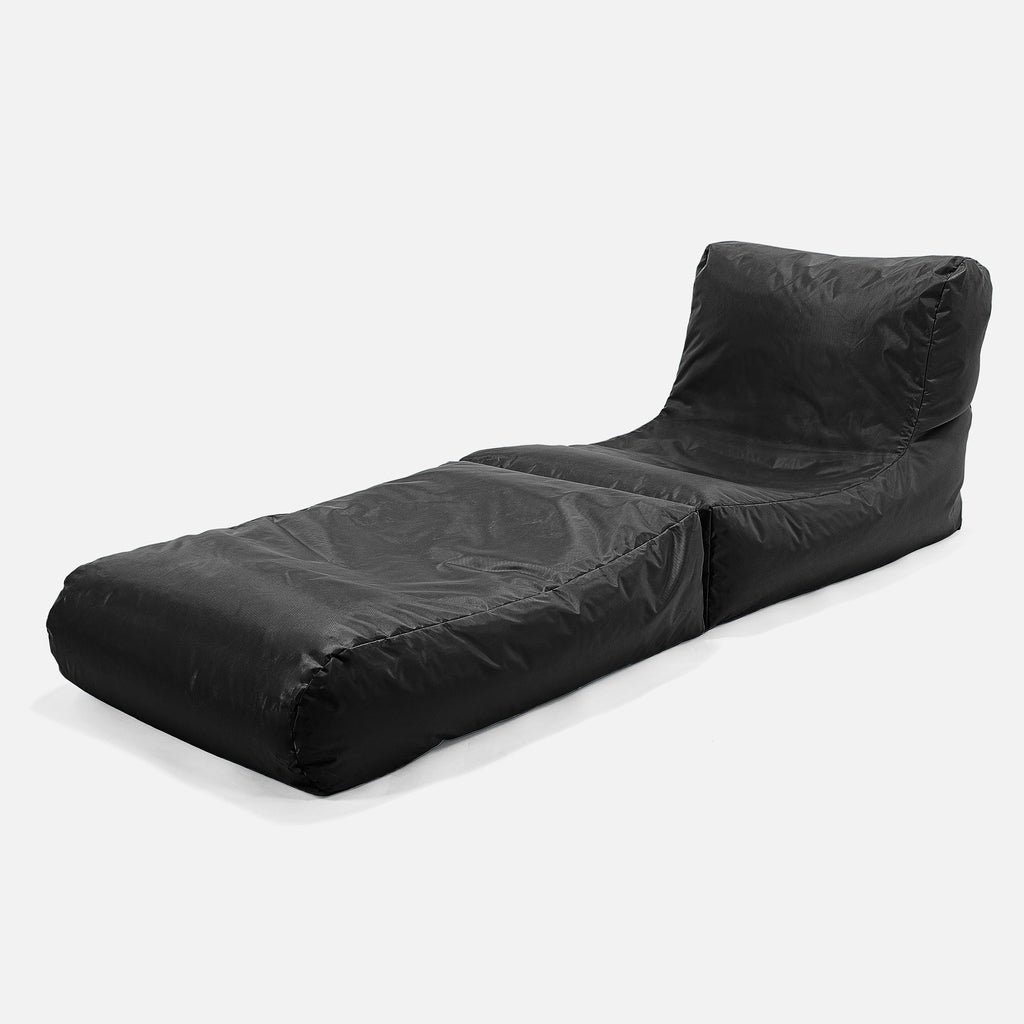 SmartCanvas™ Lounger Sækkestol - Sort 02