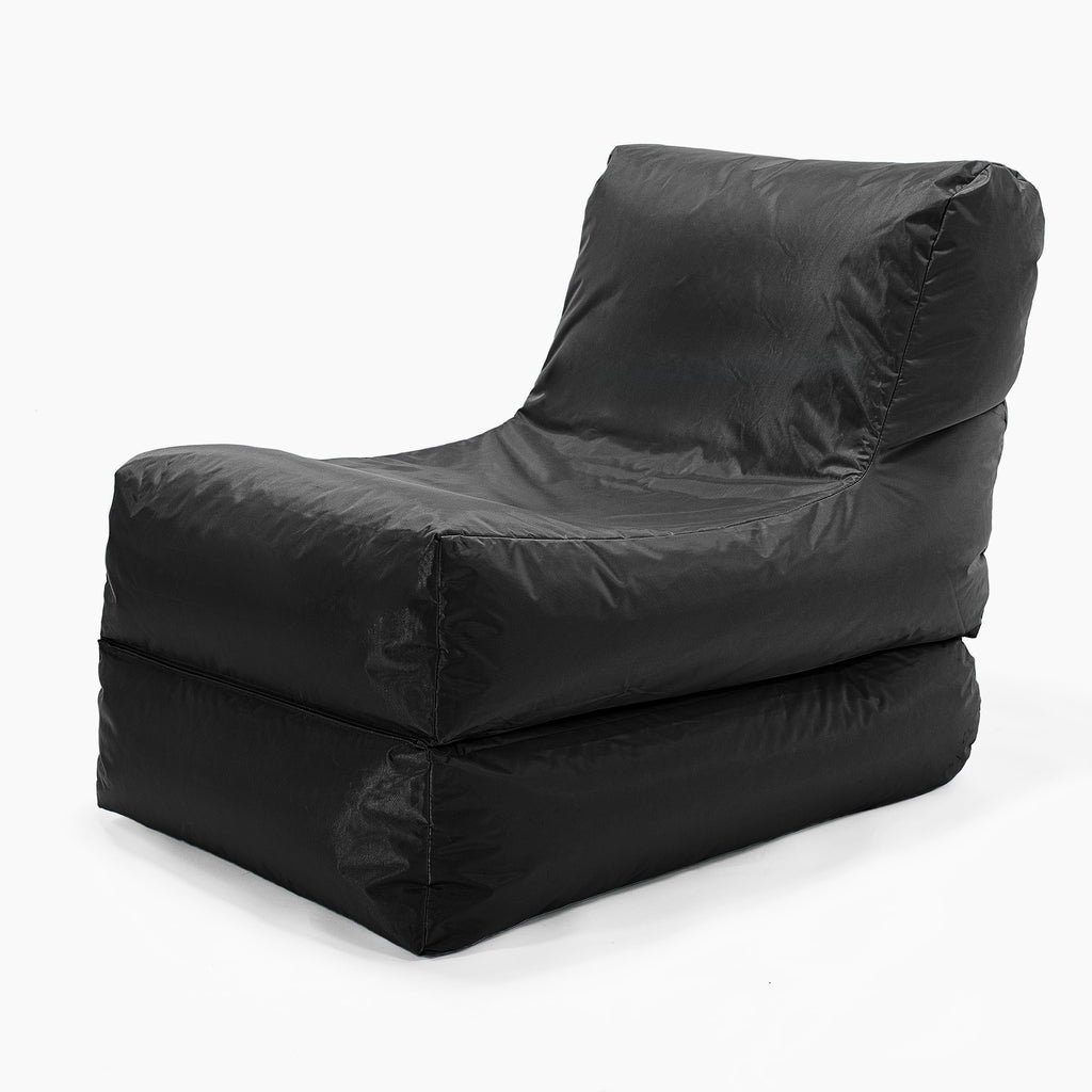 SmartCanvas™ Lounger Sækkestol - Sort 03