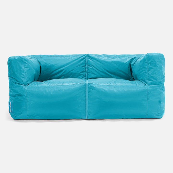 SmartCanvas™ Modulsofa Sækkestol 2 stk - Cyan Blå 01