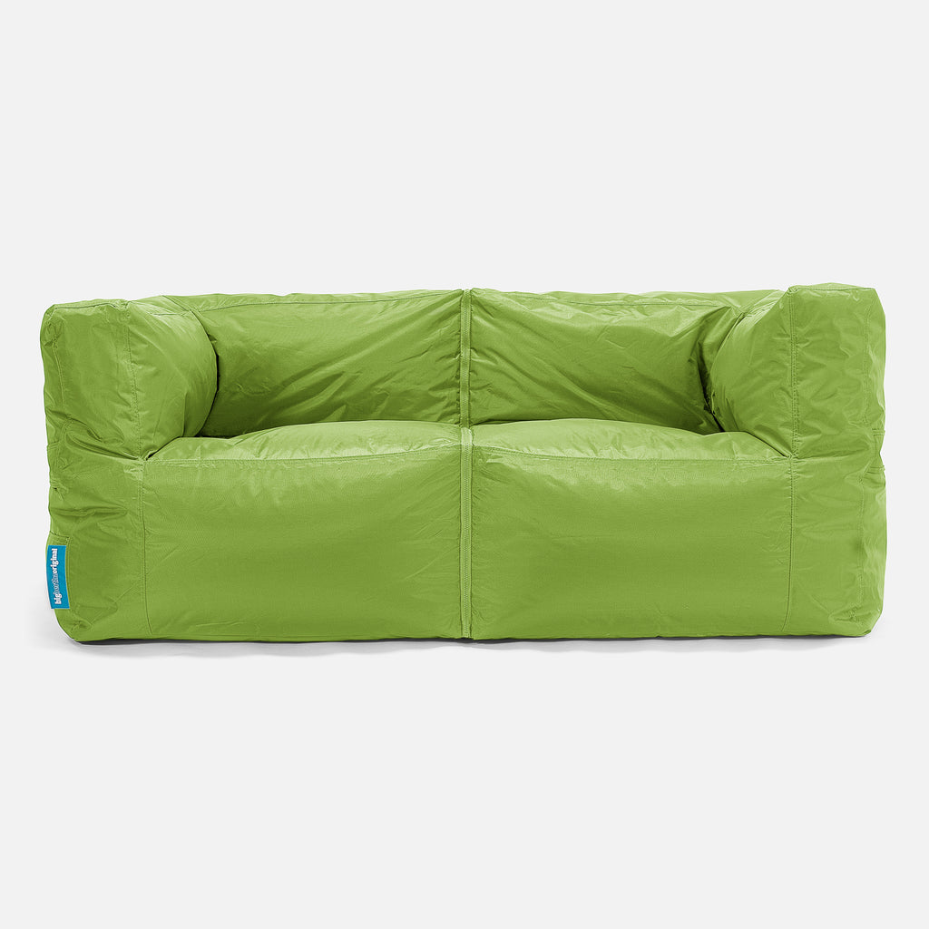 SmartCanvas™ Modulsofa Sækkestol 2 stk - Limegrøn 01