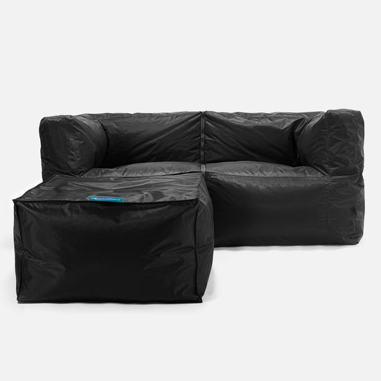 SmartCanvas™ Modulsofa Sækkestol 2 stk - Sort 02