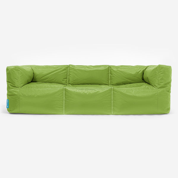 SmartCanvas™ Modulsofa Sækkestol 3 stk - Limegrøn 01