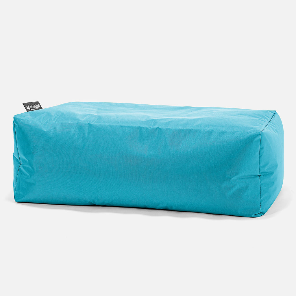 SmartCanvas™ Stor Fodskammel - Cyan Blå 01