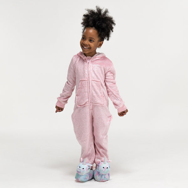 Fleece Dyr Onesie Pyjamas til Børn - Enhjørning 01