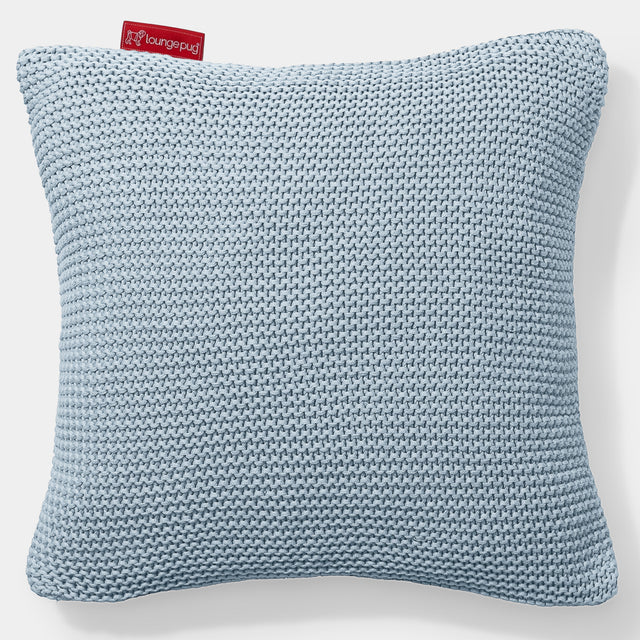 Pude 47 x 47cm - 100% Bomulds Ellos Blå Tåge 01