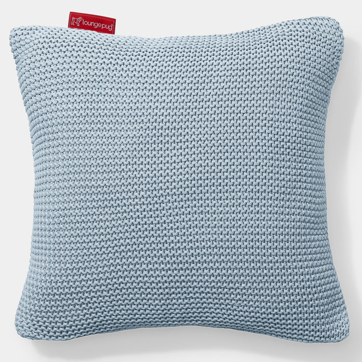 Pude 47 x 47cm - 100% Bomulds Ellos Blå Tåge 01