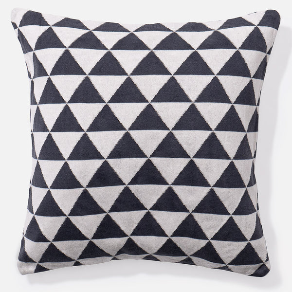 Pude 47 x 47cm - 100% Bomulds Geo 01