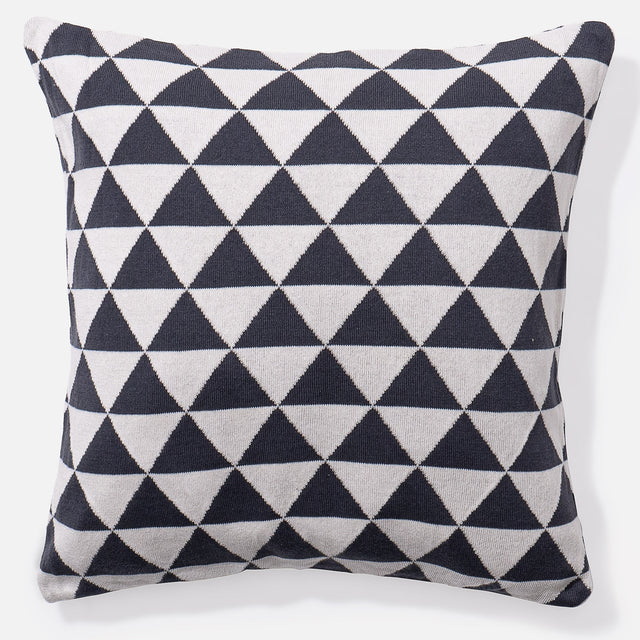 Pude 47 x 47cm - 100% Bomulds Geo 01
