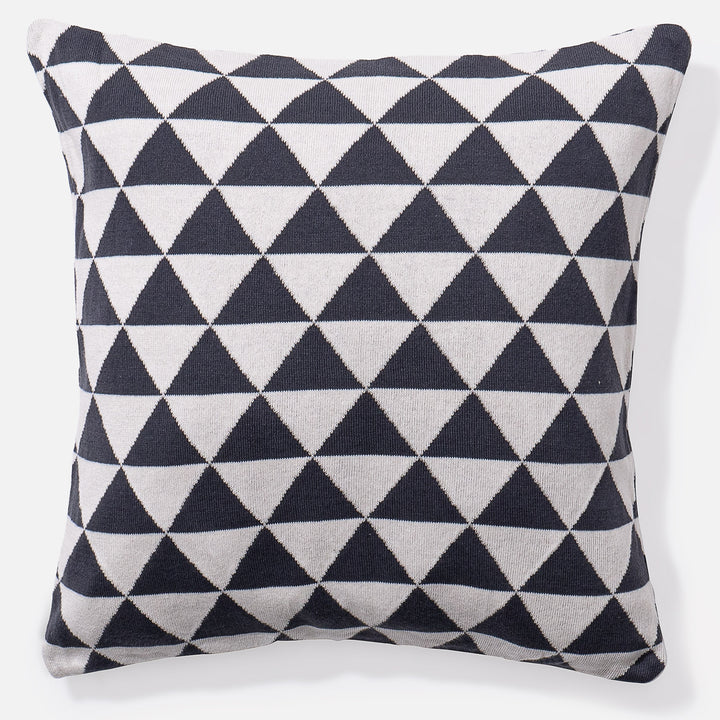 Pude 47 x 47cm - 100% Bomulds Geo 01