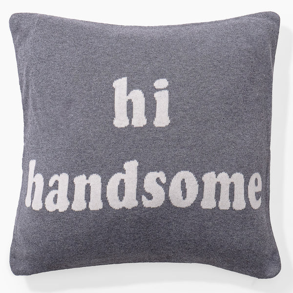 Pude 47 x 47cm - 100% Bomulds Hey Gorgeous 01