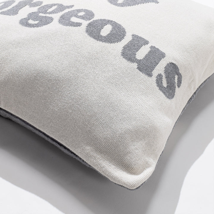 Pude 47 x 47cm - 100% Bomulds Hey Gorgeous 04