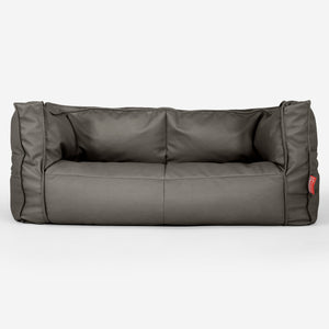 Albert Sækkestol Sofa 2 pers - Vegansk Læder Grå