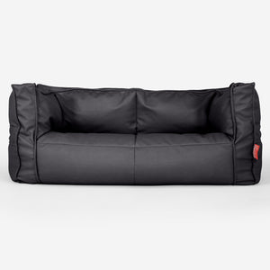 Albert Sækkestol Sofa 2 pers - Vegansk Læder Sort