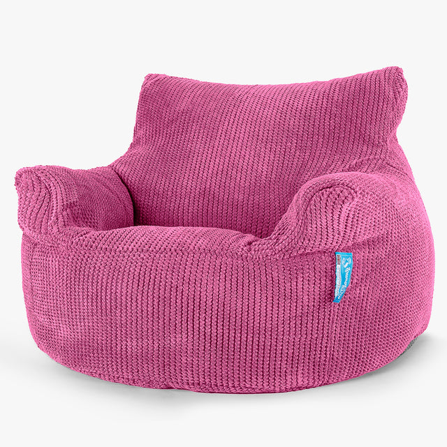 Sækkestol Børn 3-8 år - Pom Pom Pink 01