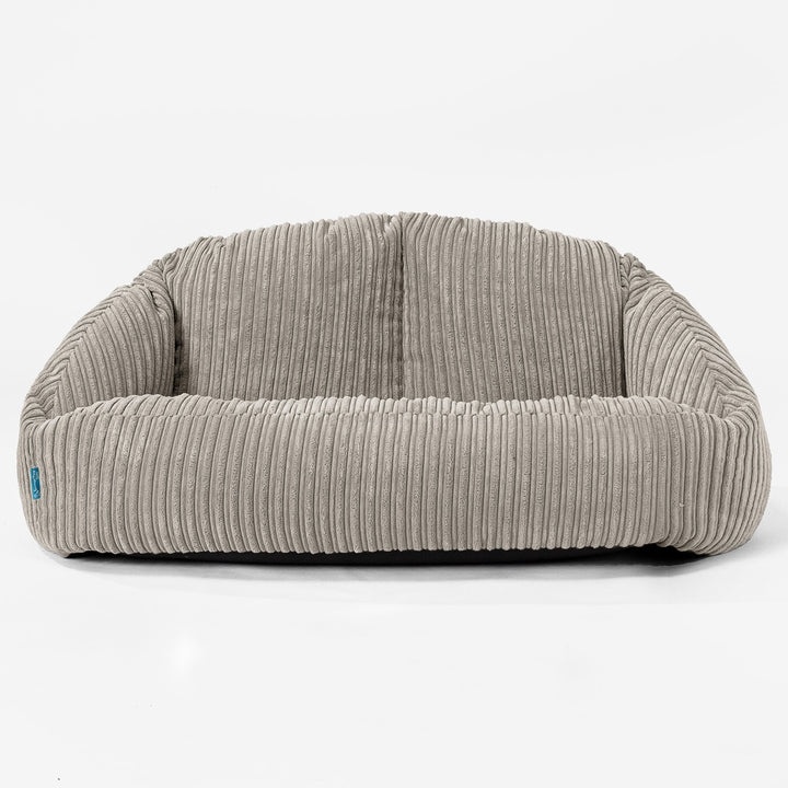 Bubble Børnesofa 2-6 år - Klassisk Jernbanefløjl Mink 01