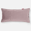 CloudSac 50 Kæmpe Pude med Memory Skum 40 x 80cm - Fløjl Lyserød 01
