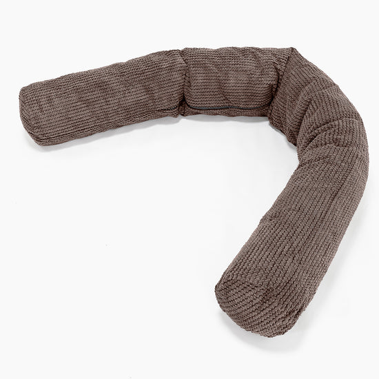 Lejringspude XL - Pom Pom Chokolade Brun 01