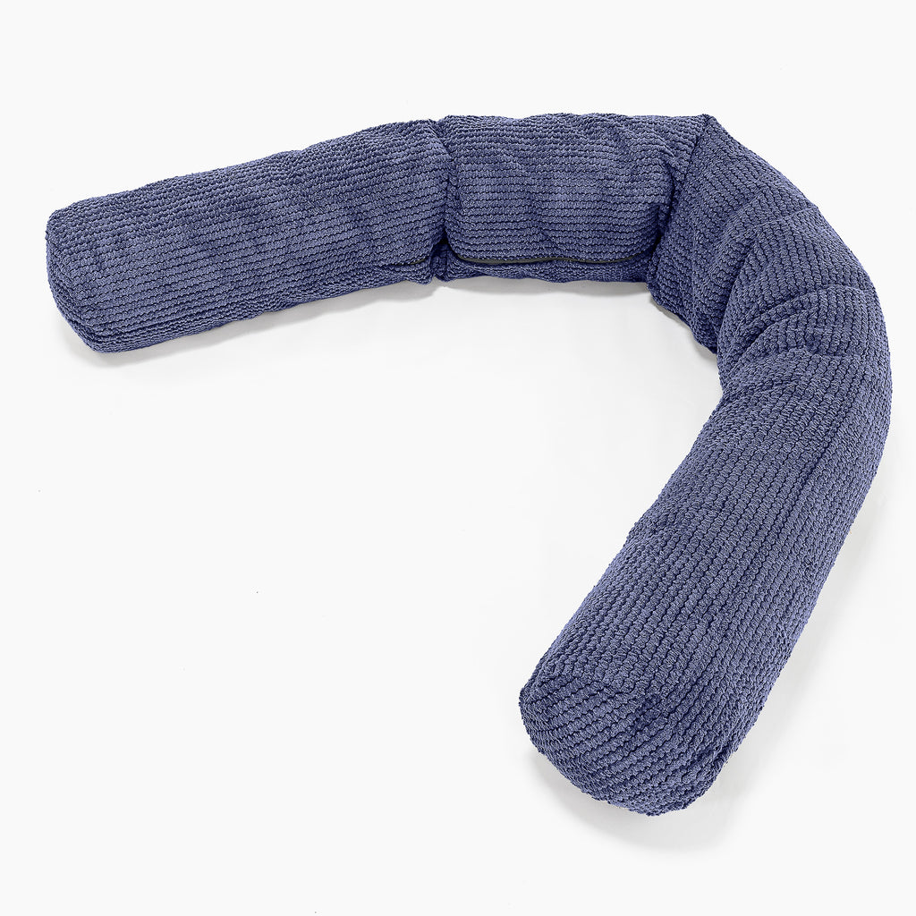 Lejringspude C150-L, CloudSac Memory Skum - Pom Pom Lilla 01