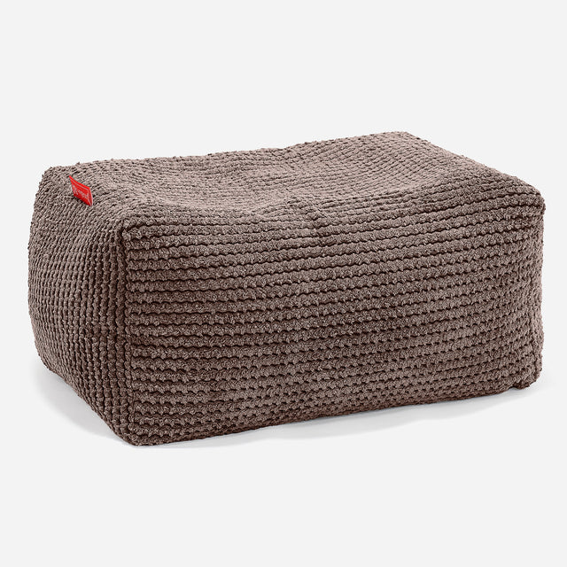 Fodskammel - Pom Pom Chokolade Brun 01