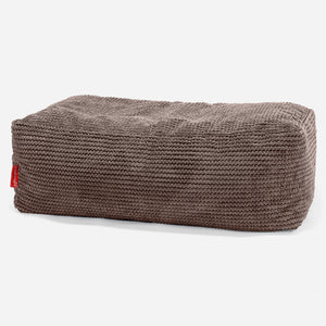 Stor Fodskammel - Pom Pom Chokolade Brun