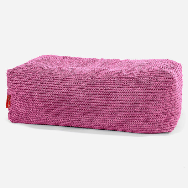 CloudSac 100 Fodskammel med Memory Skum - Pom Pom Pink 01